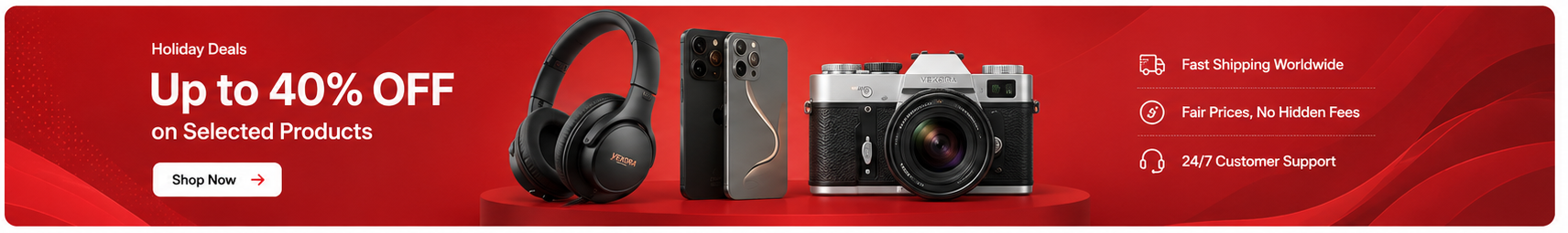 Holiday Deals - Up to 40% OFF