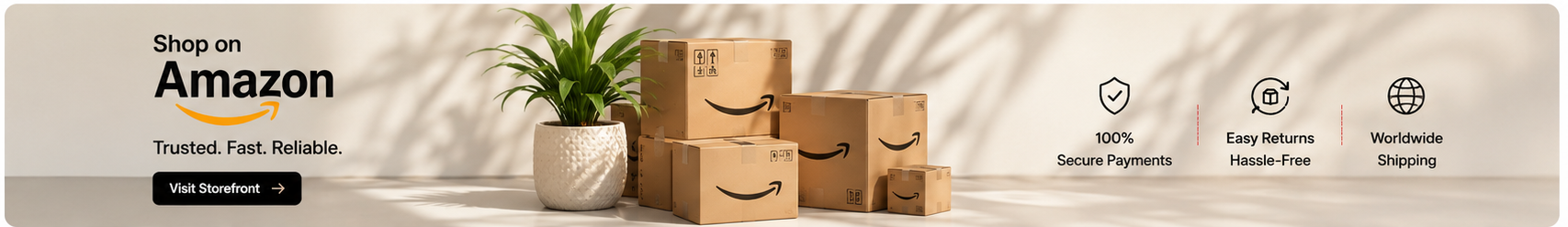 Shop on Amazon - Trusted. Fast. Reliable.