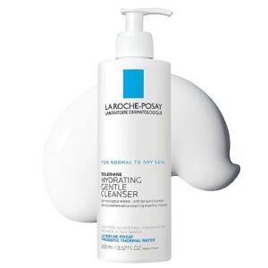 La Roche-Posay Toleriane Hydrating Gentle Face Wash Cleanser for Normal to Dry Sensitive Skin, 13.5 fl. oz.