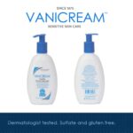 Vanicream Gentle Facial Cleanser with Pump Dispenser – 8 fl oz – Formulated Without Common Irritants for Those with Sensitive Skin