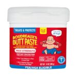 Boudreaux’s Butt Paste Maximum Strength Diaper Rash Cream, Ointment for Baby, 14 oz Flip-Top Jar