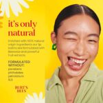 Burt’s Bees Natural Moisturizing Lip Balm (Original Beeswax, Strawberry, Coconut & Pear & Vanilla Bean) With Beeswax & Fruit Extracts (Pack Of 4)